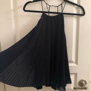 Kimchi Blue Navy Backless Top [L]